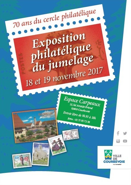 Affiche exposition philatélique 2017
